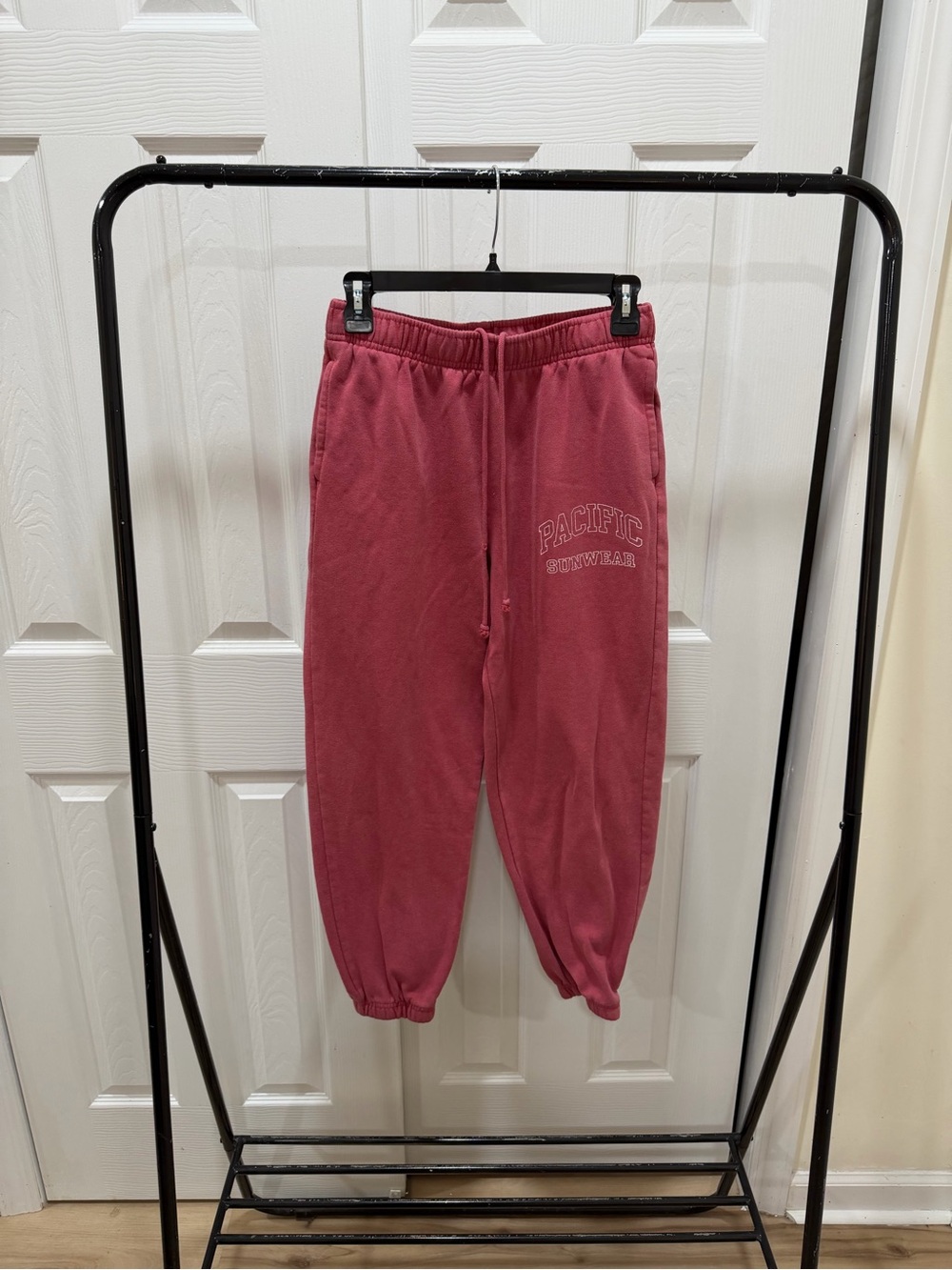 PacSun Red Track Pants Joggers